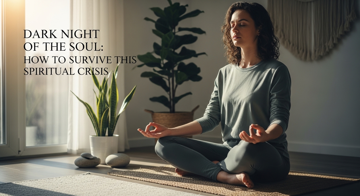 Mindfulness guide for navigating spiritual depression and crisis